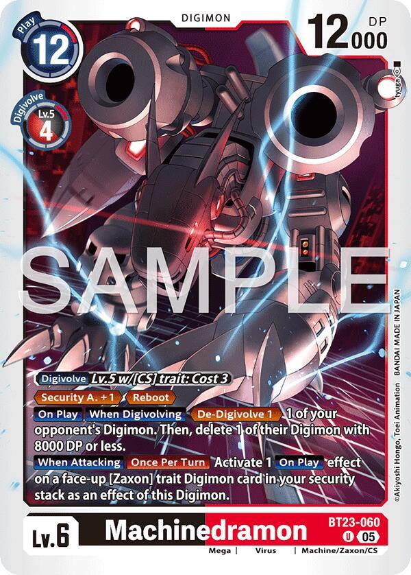 Machinedramon - Hackers' Slumber (BT-23)