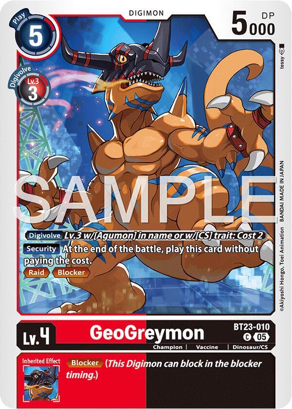 GeoGreymon - Hackers' Slumber (BT-23)