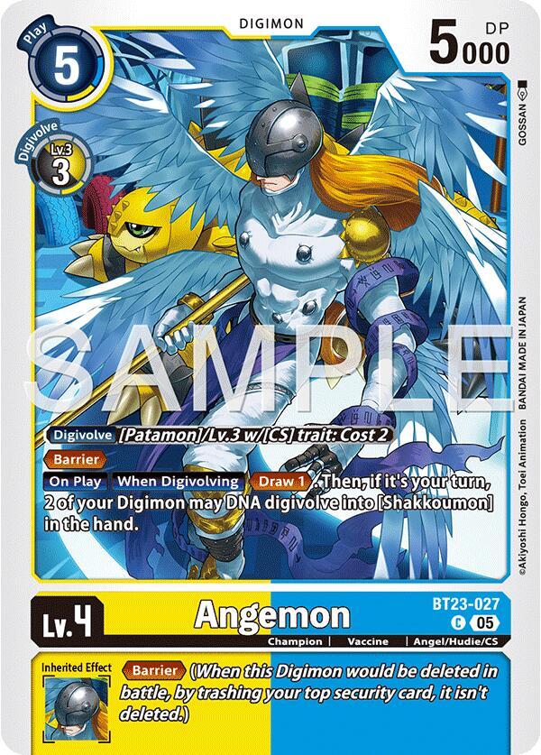 Angemon - Hackers' Slumber (BT-23)