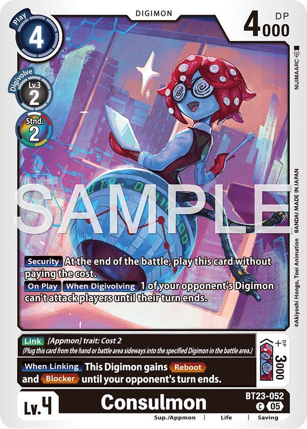 Consulmon - Hackers' Slumber (BT-23)