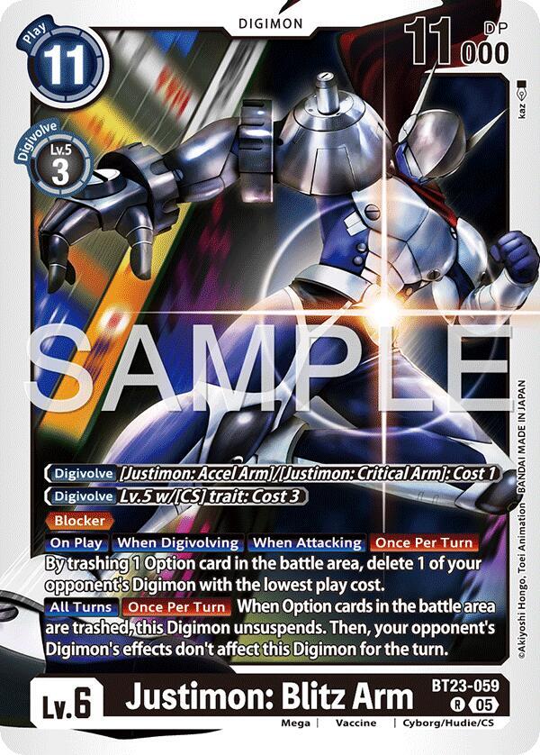 Justimon: Blitz Arm - Hackers' Slumber (BT-23)
