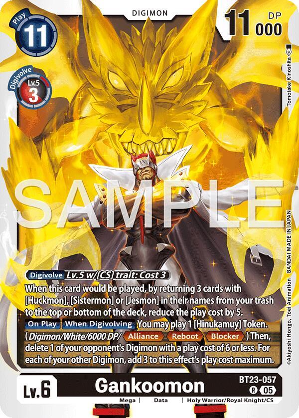 Gankoomon - Hackers' Slumber (BT-23)