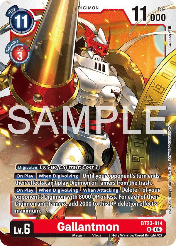 Gallantmon - Hackers' Slumber (BT-23)