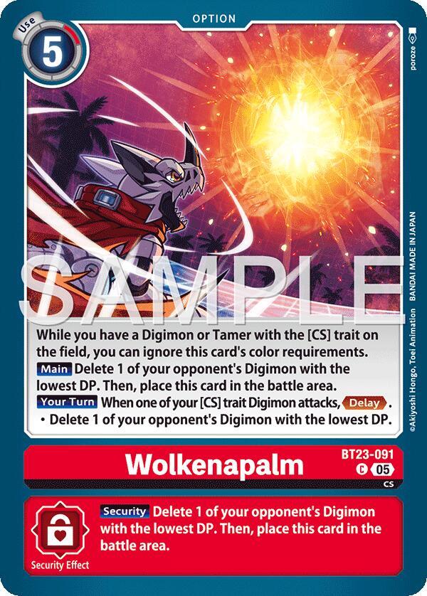 Wolkenapalm - Hackers' Slumber (BT-23)