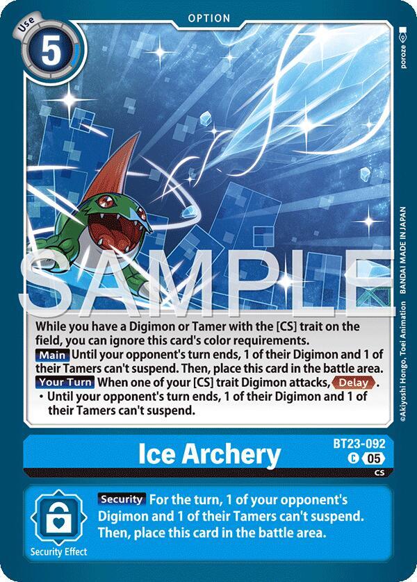 Ice Archery - Hackers' Slumber (BT-23)