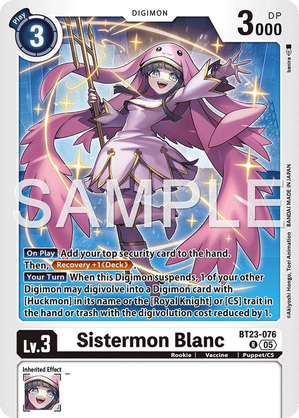 Sistermon Blanc - Hackers' Slumber (BT-23)