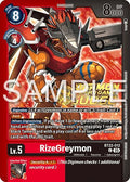 RizeGreymon (Judge Pack 2025 Wave 2) - Cyber Eden (BT-22)