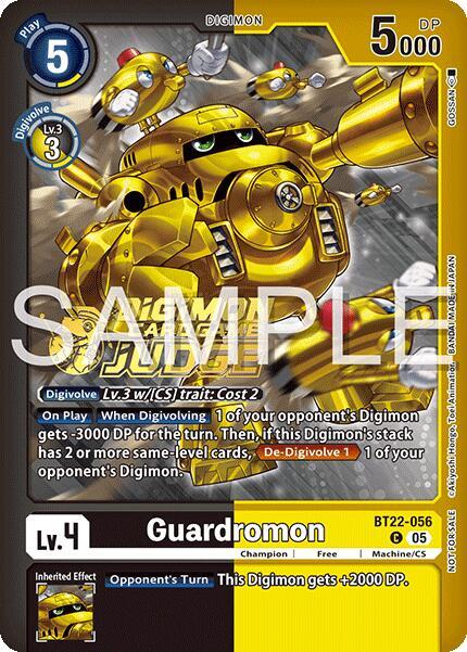 Guardromon (Judge Pack 2025 Wave 2) - Cyber Eden (BT-22)