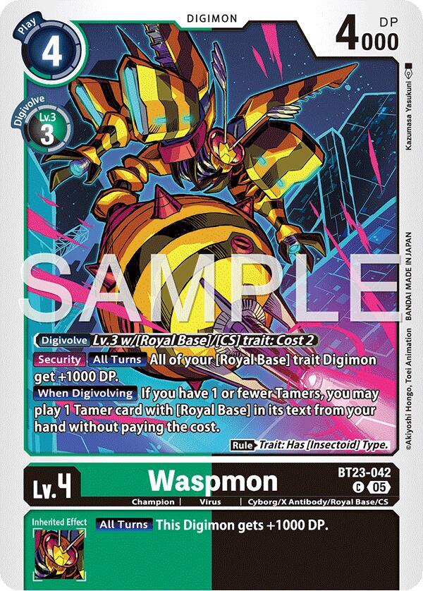 Waspmon - Hackers' Slumber (BT-23)