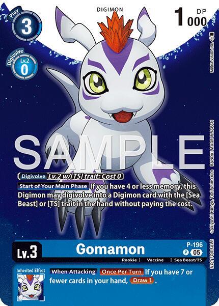 Gomamon (Digimon Story: Time Stranger Promo Pack) - Digimon Promotion Cards (D-PR)