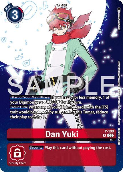 Dan Yuki (Digimon Story: Time Stranger Promo Pack) - Digimon Promotion Cards (D-PR)
