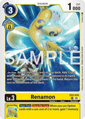 Renamon (EX2-019) (Alternate Art) - Starter Deck 22: Amethyst Mandala Advanced Deck Set (ST-22)