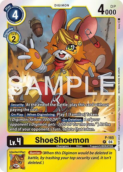 ShoeShoemon (Event Pack 8) - Digimon Promotion Cards (D-PR)