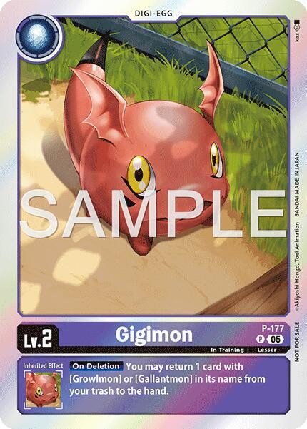 Gigimon (Event Pack 8) - Digimon Promotion Cards (D-PR)
