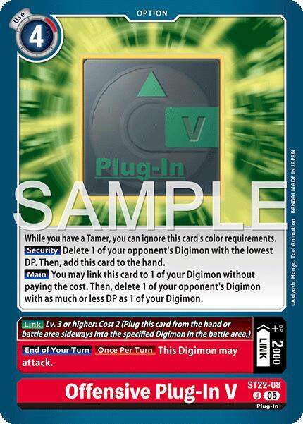 Offensive Plug-In V - Starter Deck 22: Amethyst Mandala Advanced Deck Set (ST-22)