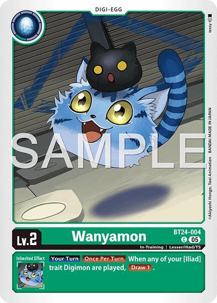Wanyamon - Time Stranger (BT-24)