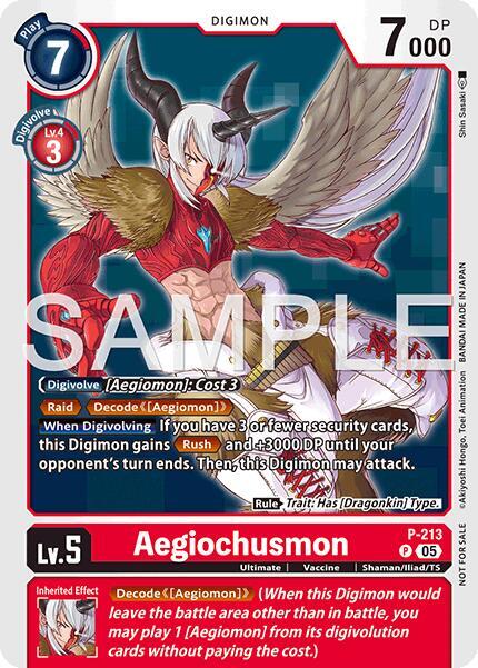 Aegiochusmon (Official Store Tournament 2026 Vol. 1) - Digimon Promotion Cards (D-PR)