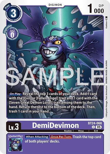 DemiDevimon - Time Stranger (BT-24)