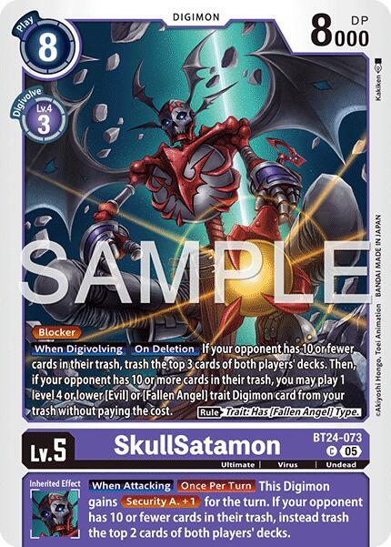 SkullSatamon - Time Stranger (BT-24)