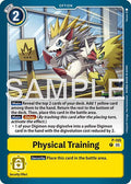 Physical Training (P-105) (Alternate Art) - Starter Deck 22: Amethyst Mandala Advanced Deck Set (ST-22)