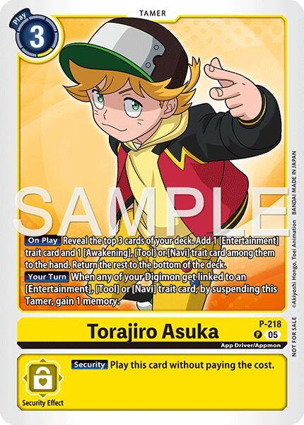 Torajiro Asuka (Official Store Tournament 2026 Vol. 1) - Digimon Promotion Cards (D-PR)