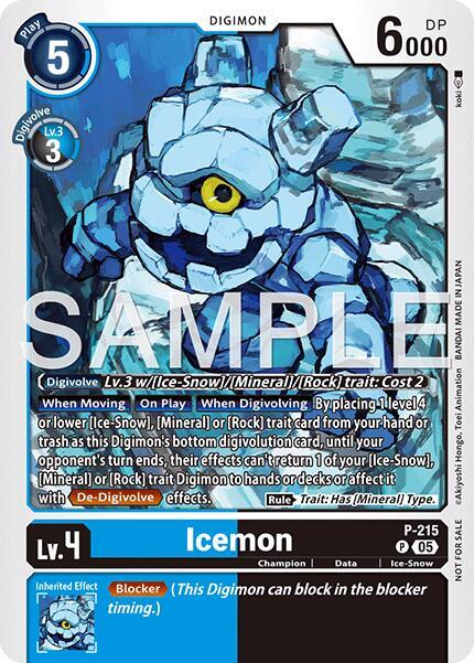 Icemon (Official Store Tournament 2026 Vol. 1) - Digimon Promotion Cards (D-PR)
