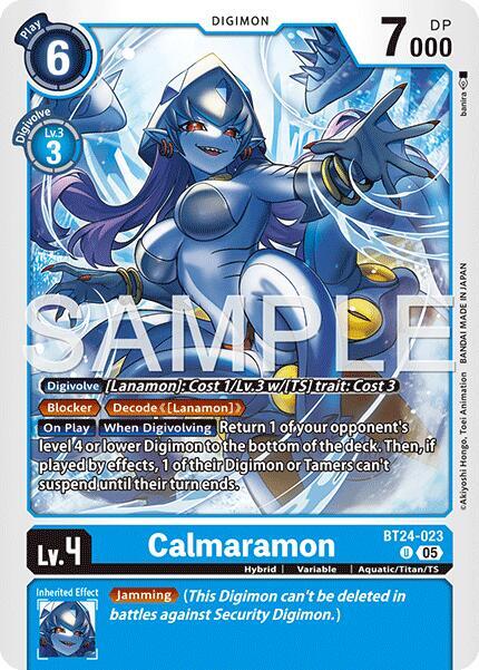 Calmaramon - Time Stranger (BT-24)