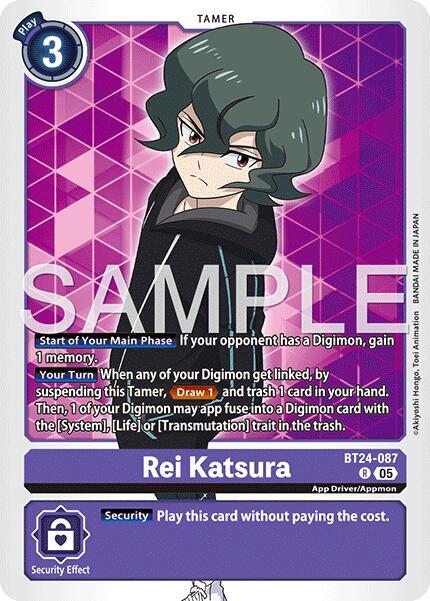 Rei Katsura - Time Stranger (BT-24)