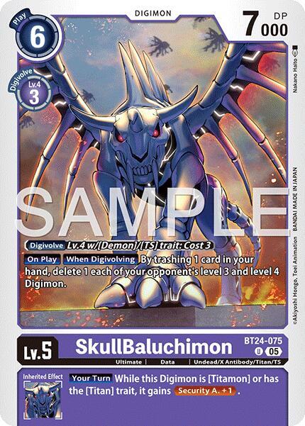 SkullBaluchimon - Time Stranger (BT-24)