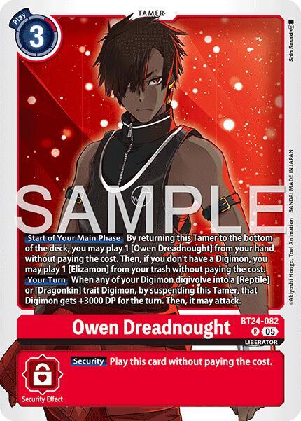 Owen Dreadnought - Time Stranger (BT-24)