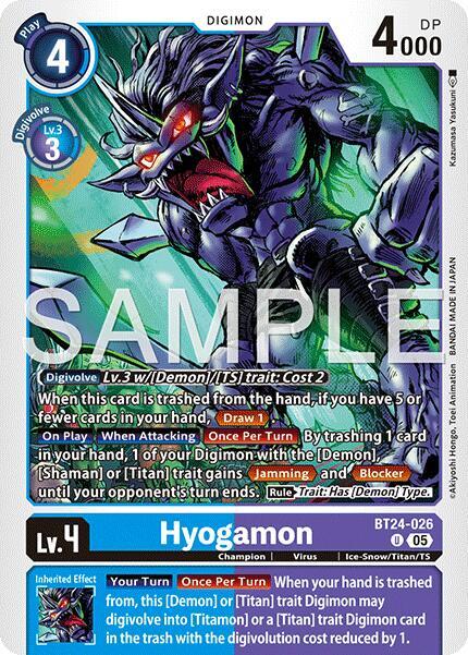 Hyogamon - Time Stranger (BT-24)