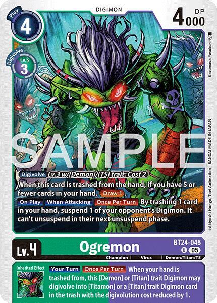 Ogremon - Time Stranger (BT-24)