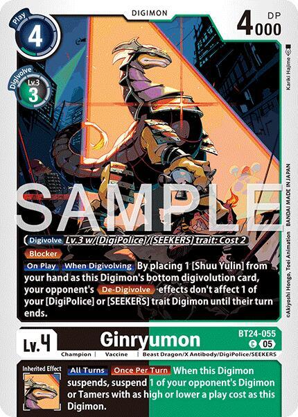 Ginryumon - Time Stranger (BT-24)