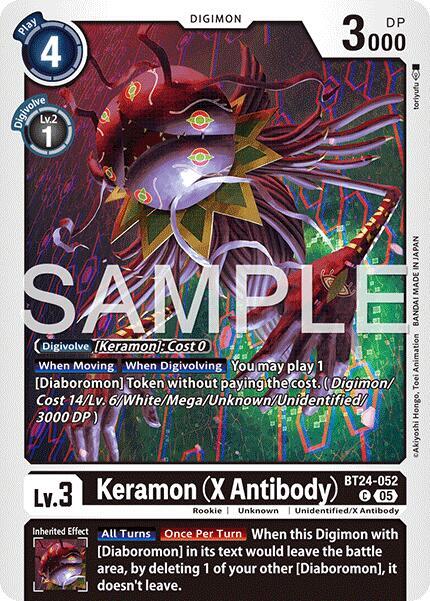 Keramon (X Antibody) - Time Stranger (BT-24)
