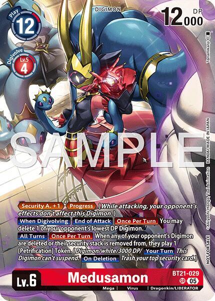 Medusamon (2026 Dash Pack Campaign) (Alternate Art - Japanese) - World Convergence (BT-21)