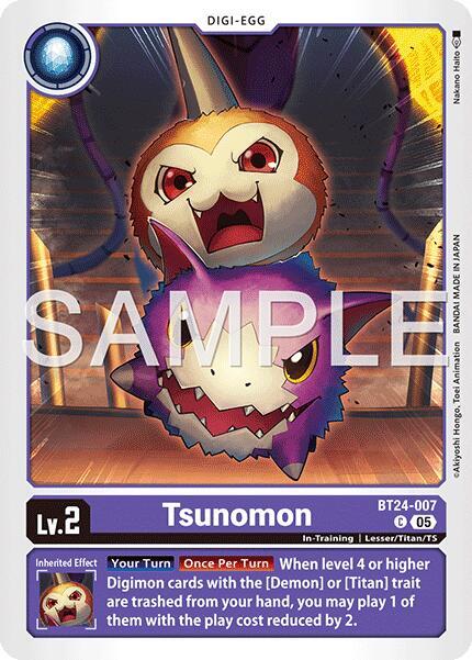 Tsunomon - Time Stranger (BT-24)
