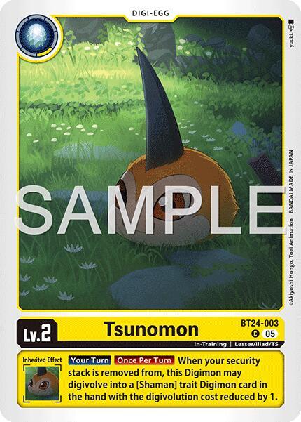 Tsunomon (BT24-003) - Time Stranger (BT-24)