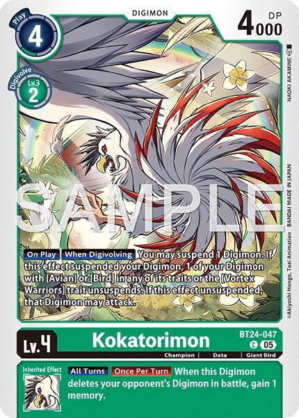 Kokatorimon - Time Stranger (BT-24)