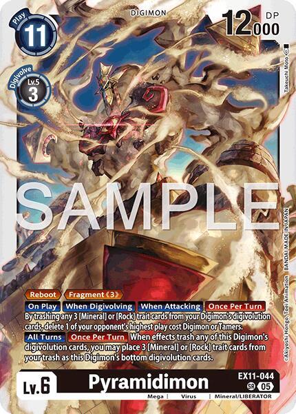 Pyramidimon - Dawn of Liberator (EX-11)