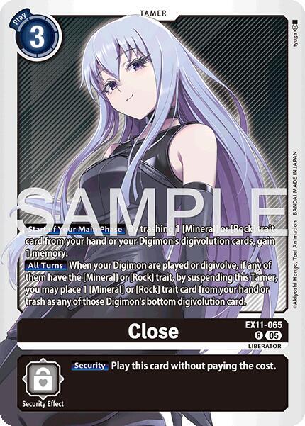 Close - Dawn of Liberator (EX-11)