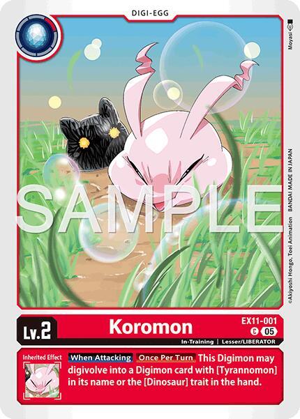 Koromon - Dawn of Liberator (EX-11)