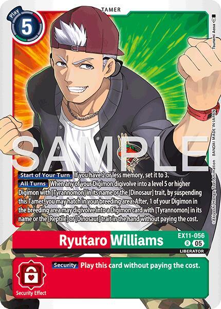 Ryutaro Williams - Dawn of Liberator (EX-11)
