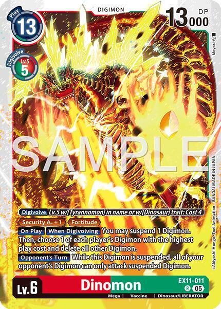 Dinomon - Dawn of Liberator (EX-11)