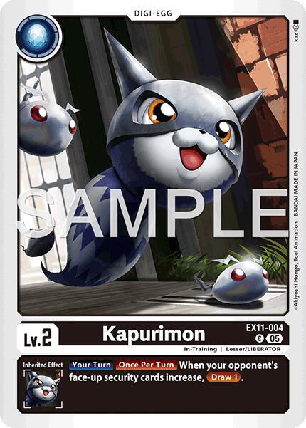 Kapurimon - Dawn of Liberator (EX-11)
