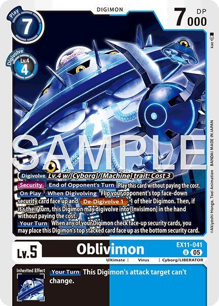 Oblivimon - Dawn of Liberator (EX-11)
