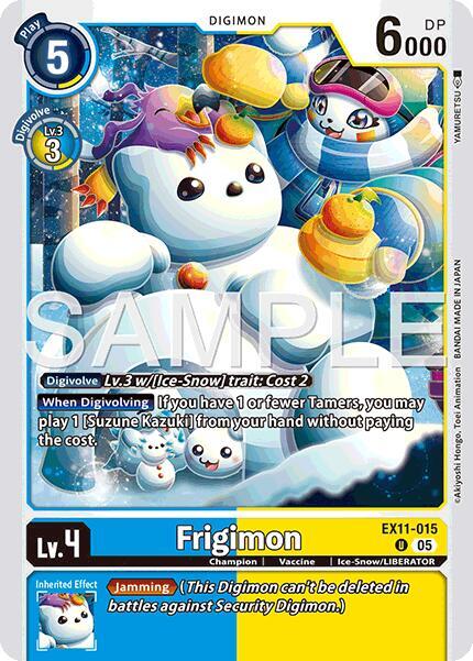 Frigimon - Dawn of Liberator (EX-11)