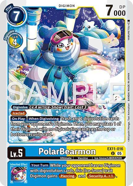 PolarBearmon - Dawn of Liberator (EX-11)