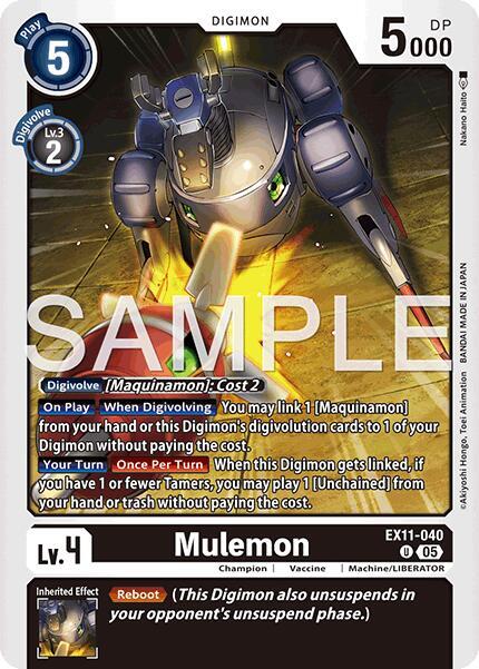 Mulemon - Dawn of Liberator (EX-11)