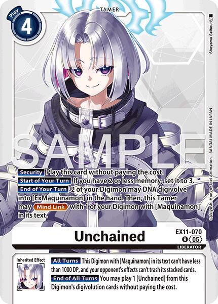 Unchained - Dawn of Liberator (EX-11)