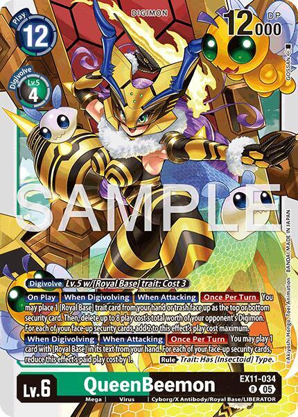 QueenBeemon - Dawn of Liberator (EX-11)